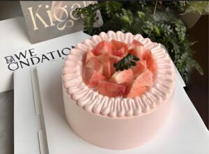 夏日限定：永遠美麗 多汁蜜桃生日蛋糕